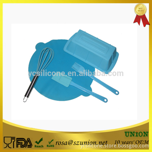 5pcs Factory price with FDA&LFBG Silicone kitchen utensil